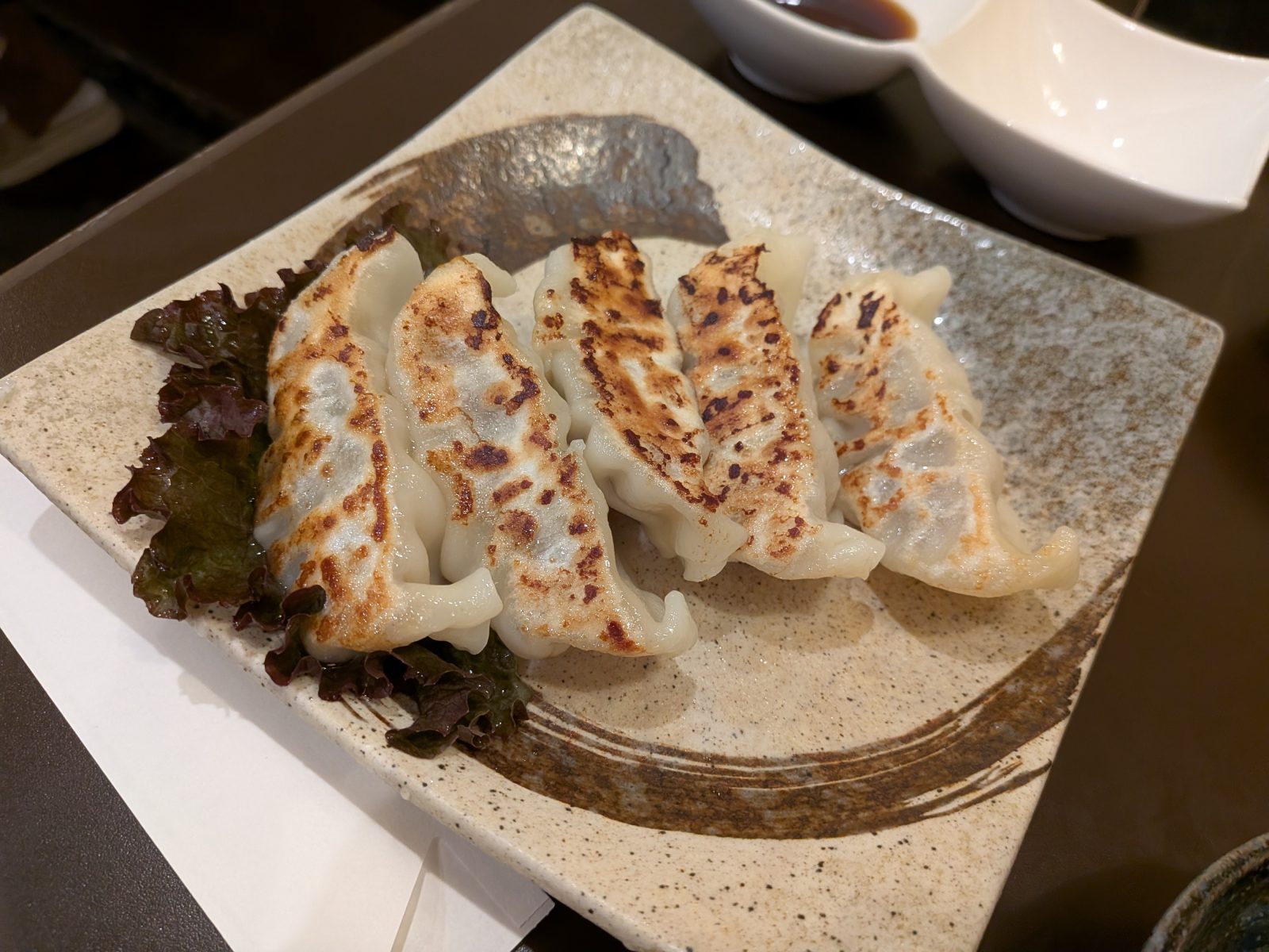 やんばる豚を使った焼き餃子
