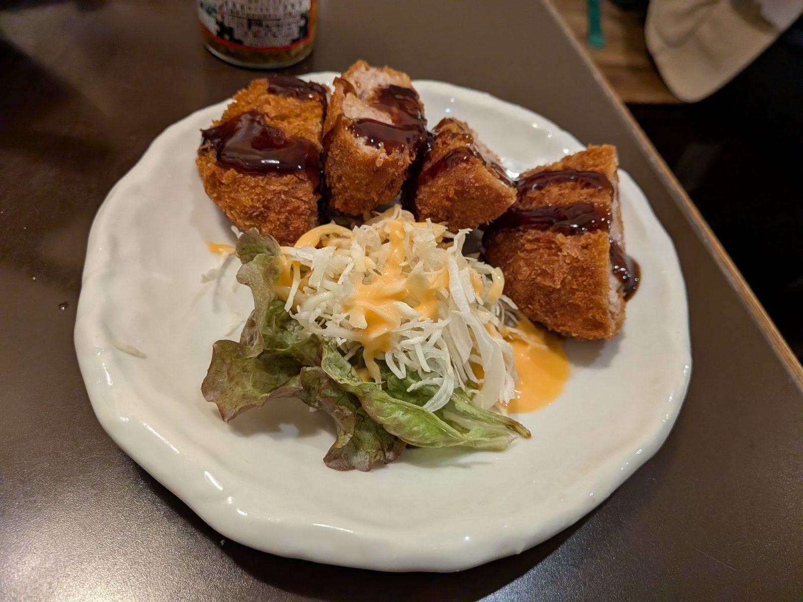 あぐー豚メンチカツ｜豊中の沖縄料理居酒屋まあさん